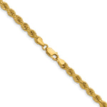 14k 4.2mm Solid Rope Chain