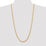 14k 4.5mm Diamond-cut Rope Chain