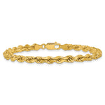 14k 4.5mm Diamond-cut Rope Chain