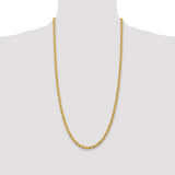14k 5.0mm Solid Rope Chain