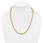 14k 5.5mm Diamond-cut Rope Chain