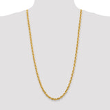 14k 5.5mm Diamond-cut Rope Chain