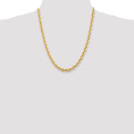 14k 6.0mm Solid Rope Chain
