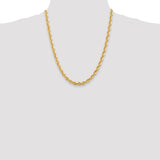 14k 6.0mm Solid Rope Chain
