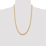 14k 6.0mm Solid Rope Chain