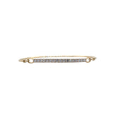14k Yellow Gold 0.60ctw Hinge Bangle Diamond Bracelet