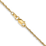18K Leslies 1.3mm Baby Rope Chain