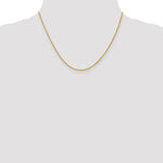 18K Leslies 1.3mm Baby Rope Chain