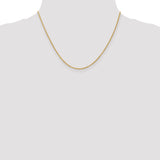 18K Leslies 1.3mm Baby Rope Chain