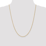 18K Leslies 1.3mm Baby Rope Chain