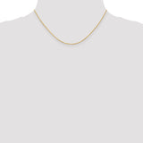 18K Leslies 1.1mm Singapore Chain
