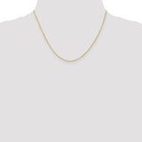 18K Leslies 1.1mm Singapore Chain