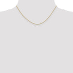 18K Leslies .7mm Box Chain