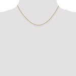 18K Leslies .9mm Box Chain