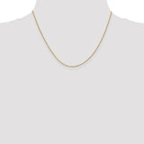 18K Leslies .9mm Box Chain