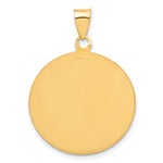 18k Saint Christopher Medal Pendant