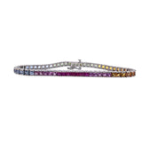 Women's 14k White Gold Contemporary Bracelet