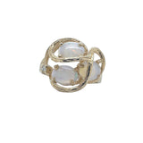 Women's 14k Yellow Gold Mid-Century Modern Ring