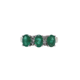 Women's 14k White Gold Contemporary Ring