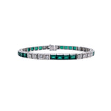 Women's 14k White Gold Contemporary Bracelet