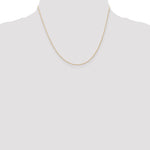 14k .5 mm Carded Cable Rope Chain