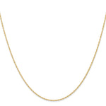 14k .95 mm Carded Cable Rope Chain