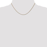 14k .95 mm Carded Cable Rope Chain