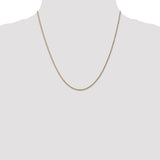 14k .95 mm Carded Cable Rope Chain