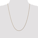 14k .95 mm Carded Cable Rope Chain