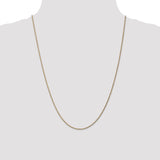 14k .95 mm Carded Cable Rope Chain