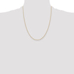 14K 1.15mmCarded Cable Rope Chain