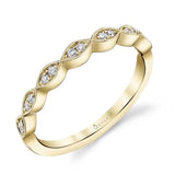 Diamond Wedding Bands  -  Women'