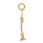 14K 3D Menorah Charm