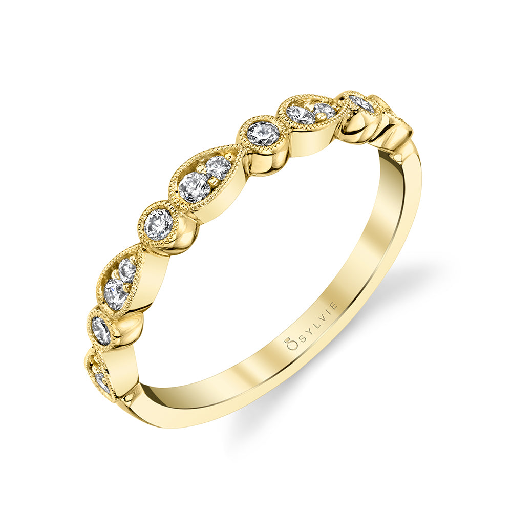 Diamond Stackable Wedding Band