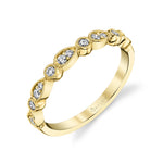 Diamond Stackable Wedding Band