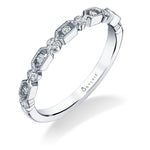 Diahna - Modern Rose Gold Wedding Band