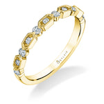 Modern Stackable Wedding Band