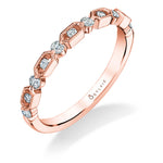 Modern Stackable Wedding Band