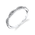 Spiral Stackable Wedding Band