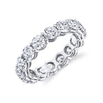 Round Diamond Eternity Band - 4.0 CT