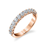 Cushion Shaped Wedding Band - 1.20 CT