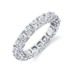 Cushion Cut Diamond Eternity Band 3.15 CT