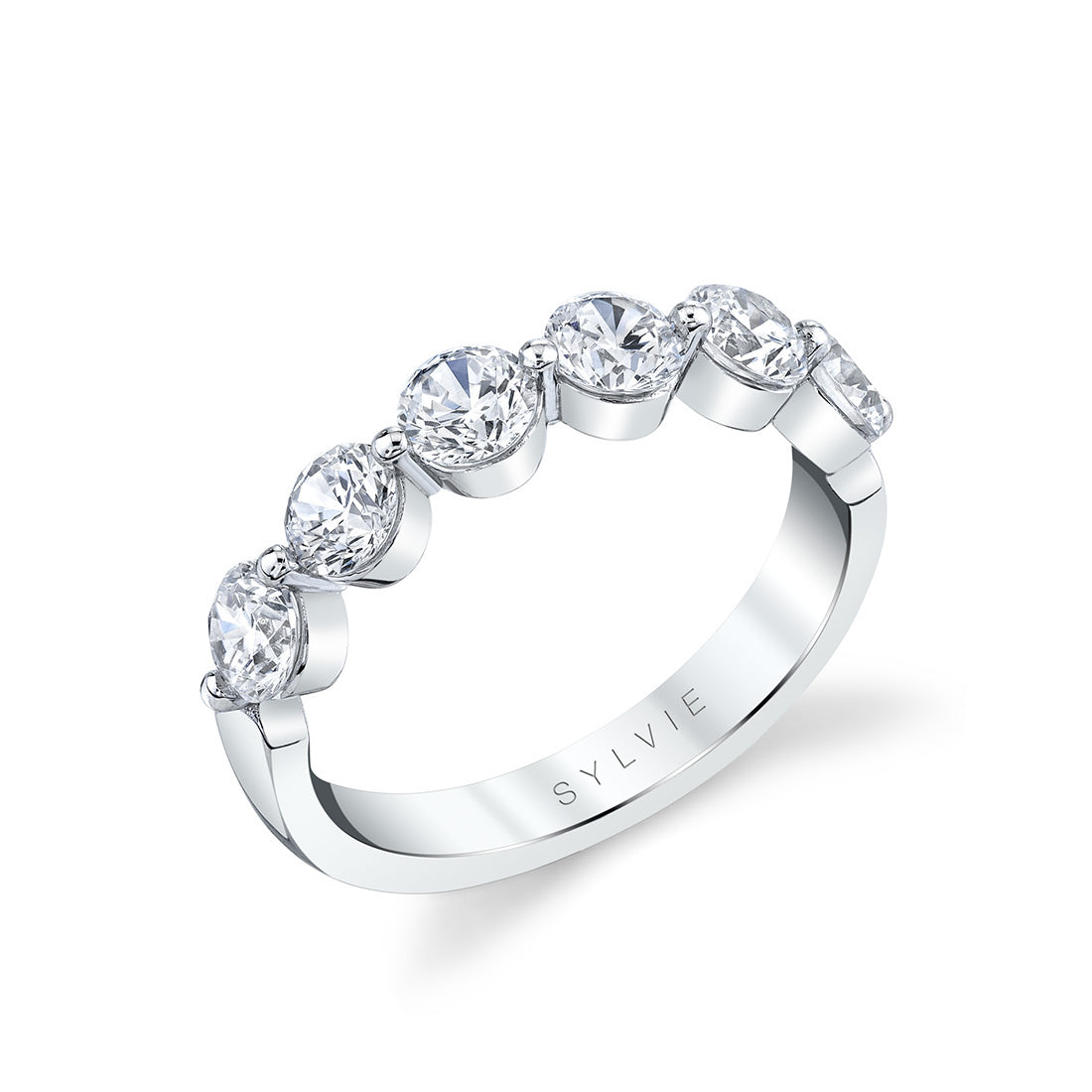 Shared Prong Wedding Ring - 1.50 CT