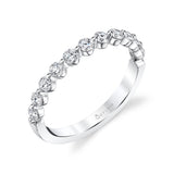 Classic 1 Prong Wedding Band-0.56