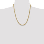 14k 4.75mm Semi-Solid Anchor Chain