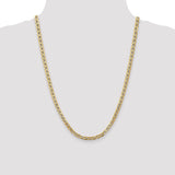 14k 4.75mm Semi-Solid Anchor Chain