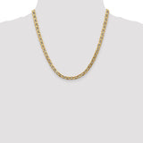 14k 5.5mm Semi-Solid Anchor Chain