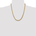 14k 5.5mm Semi-Solid Anchor Chain
