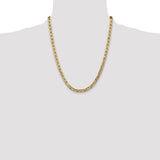 14k 5.5mm Semi-Solid Anchor Chain