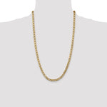 14k 5.5mm Semi-Solid Anchor Chain